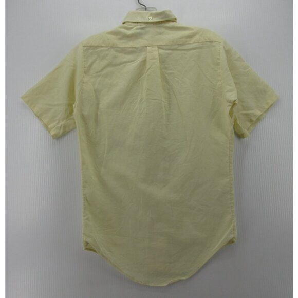 VINTAGE Sears Shirt 13.5 (XS) Student Perma Prest Ivy 60s Long Tail * - Picture 10 of 14